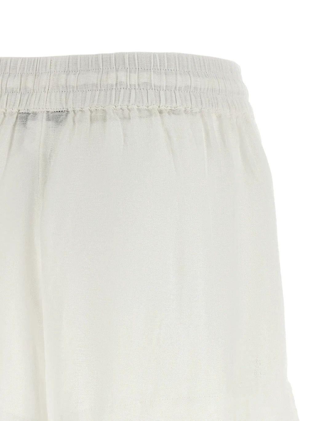 Polo Ralph Lauren White Organic Cotton Bermuda Shorts