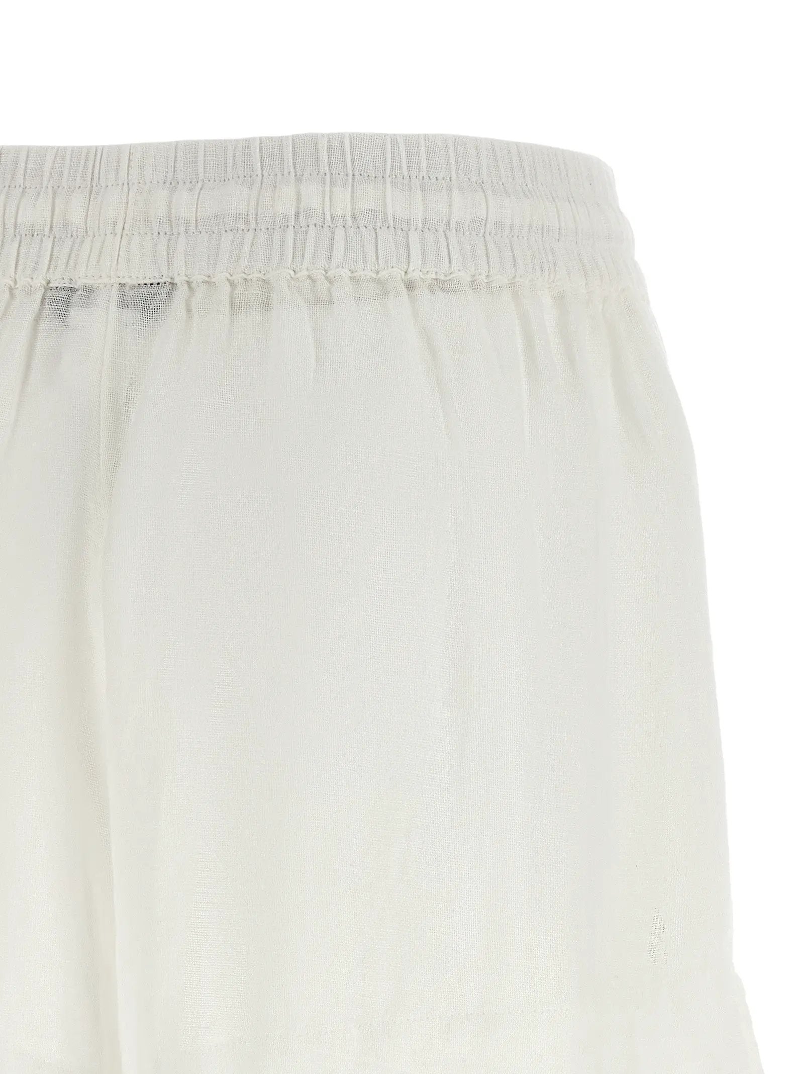 Polo Ralph Lauren White Organic Cotton Bermuda Shorts