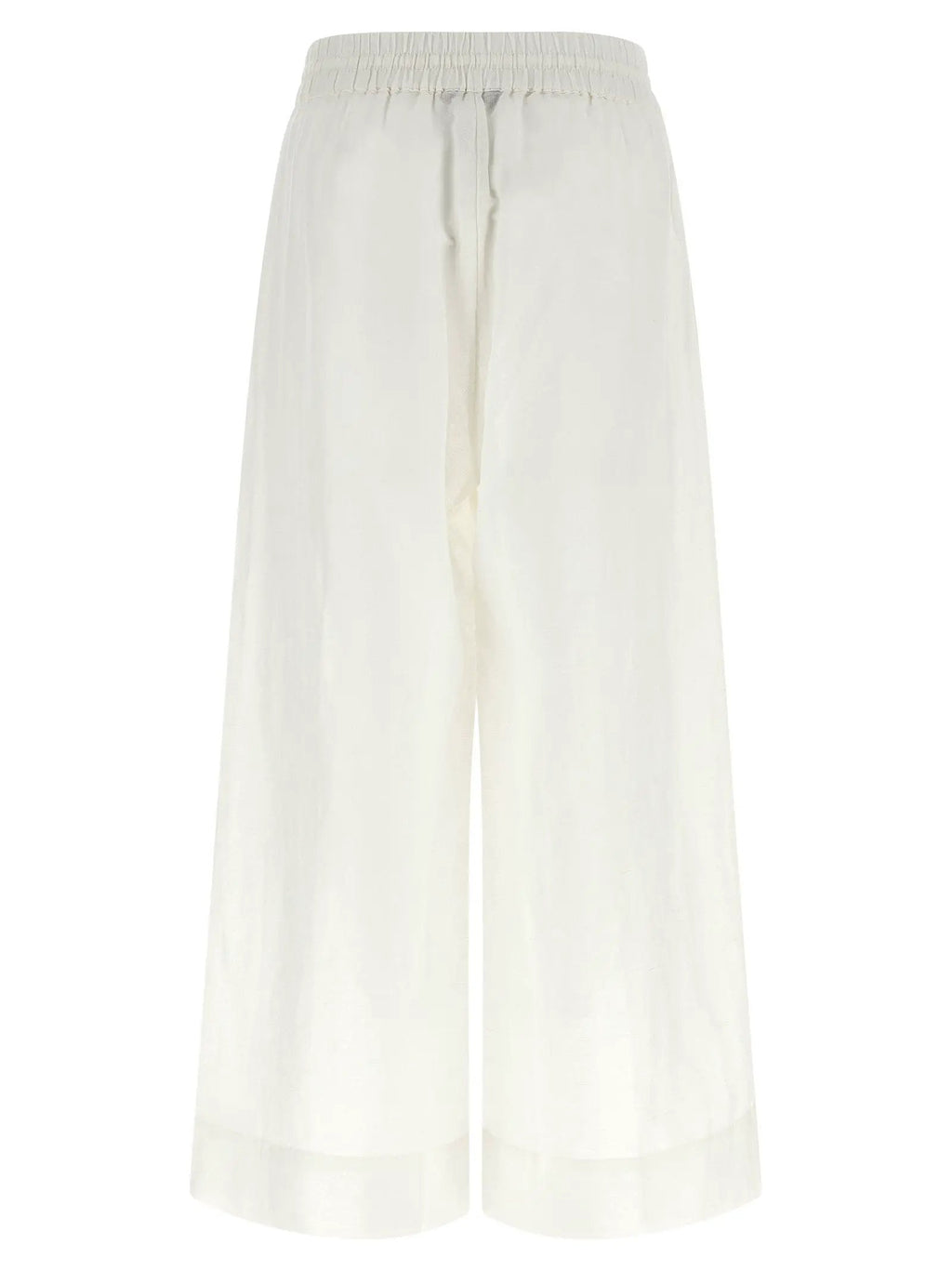 Polo Ralph Lauren White Linen Casual Pants