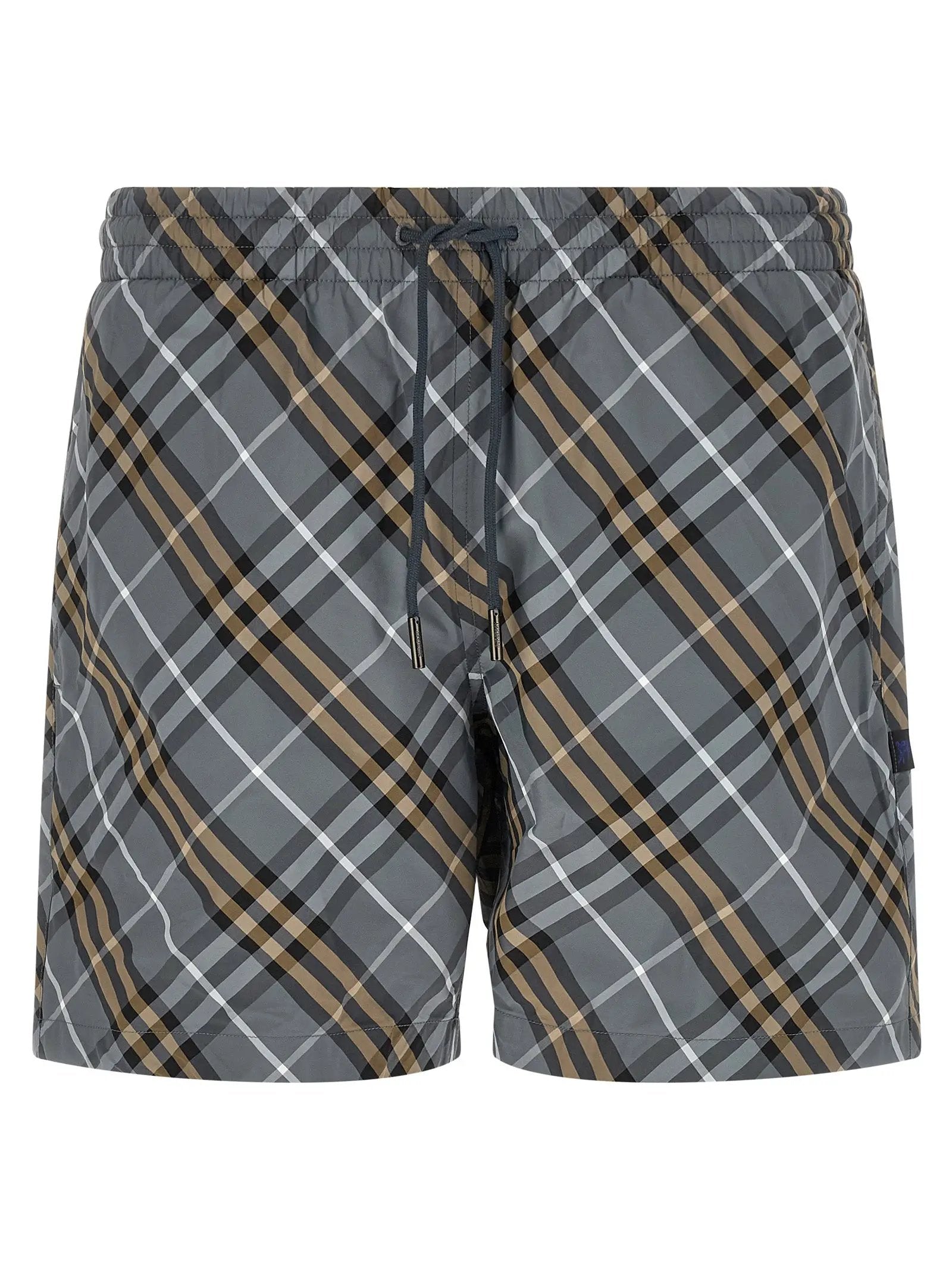 Burberry Blue Polyamide Bermuda Shorts