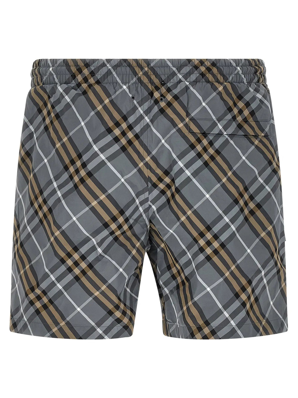 Burberry Blue Polyamide Bermuda Shorts