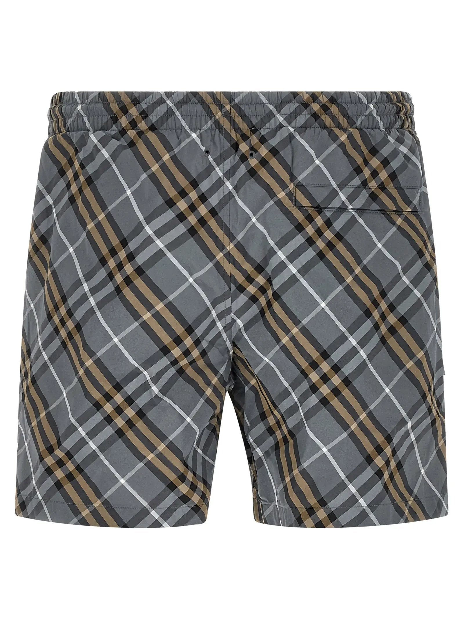 Burberry Blue Polyamide Bermuda Shorts