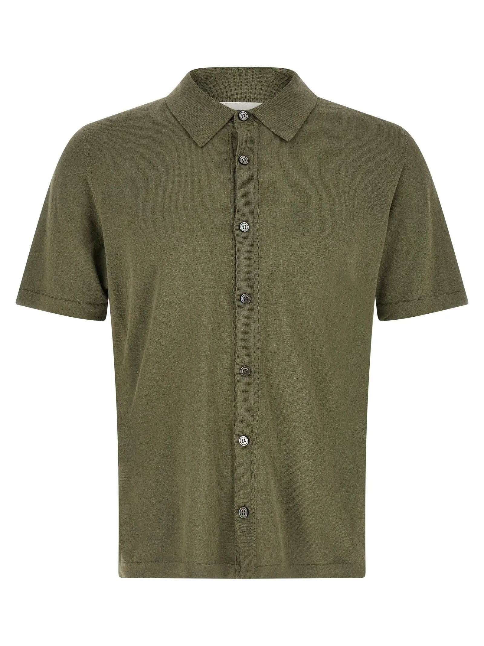 Roberto Collina Bicolor Cotton Blouse