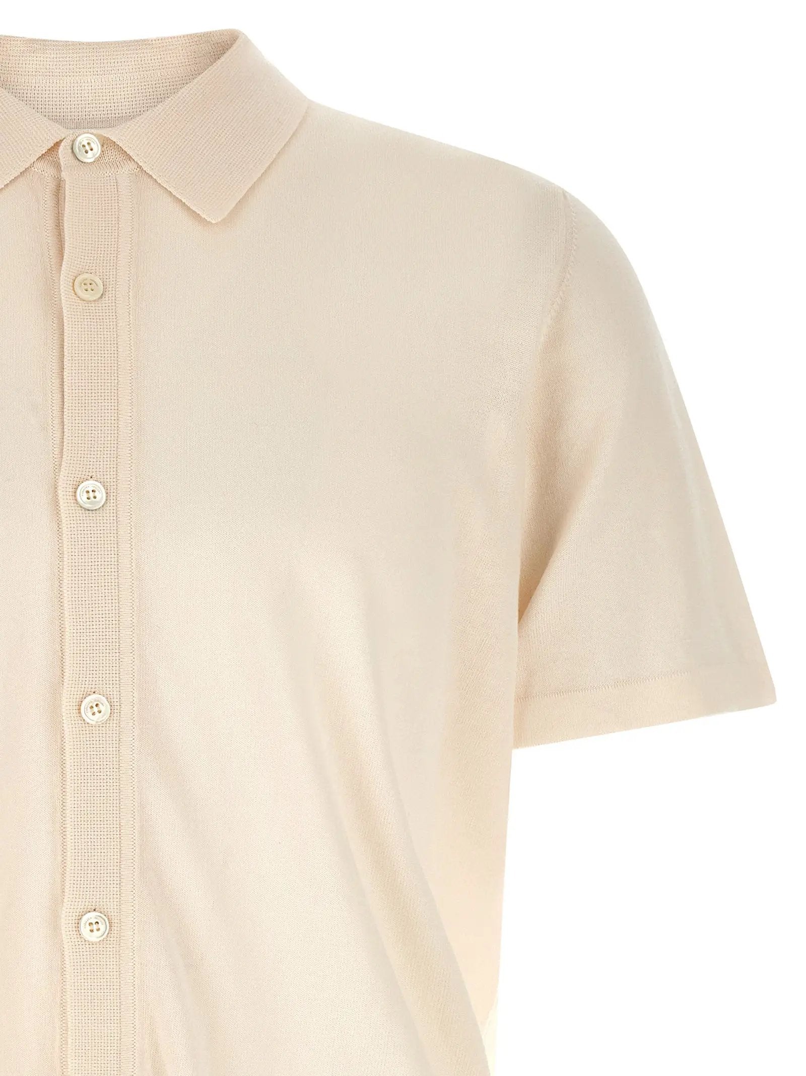 Roberto Collina White Cotton Blouse