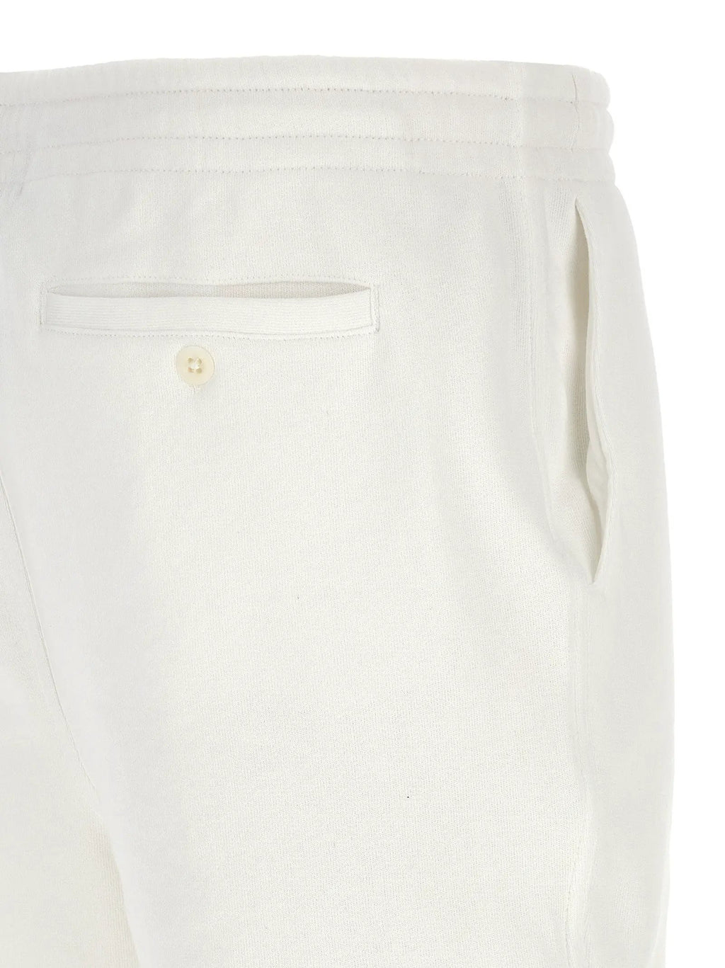 Polo Ralph Lauren White Cotton Bermuda Shorts