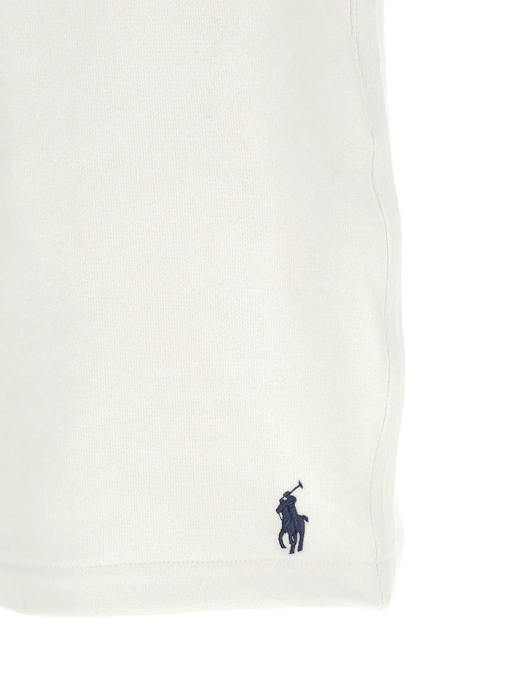 Polo Ralph Lauren White Cotton Bermuda Shorts