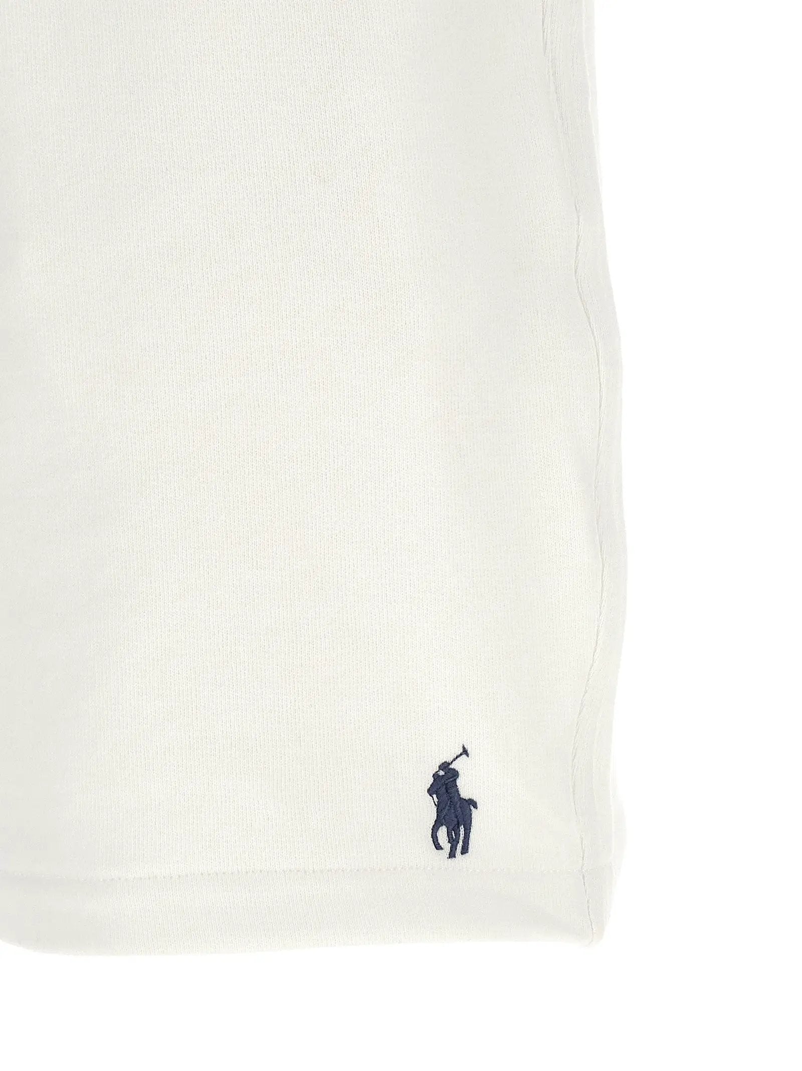 Polo Ralph Lauren White Cotton Bermuda Shorts