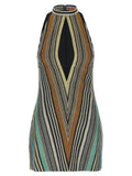 Missoni Multicolor Viscose Short Dress