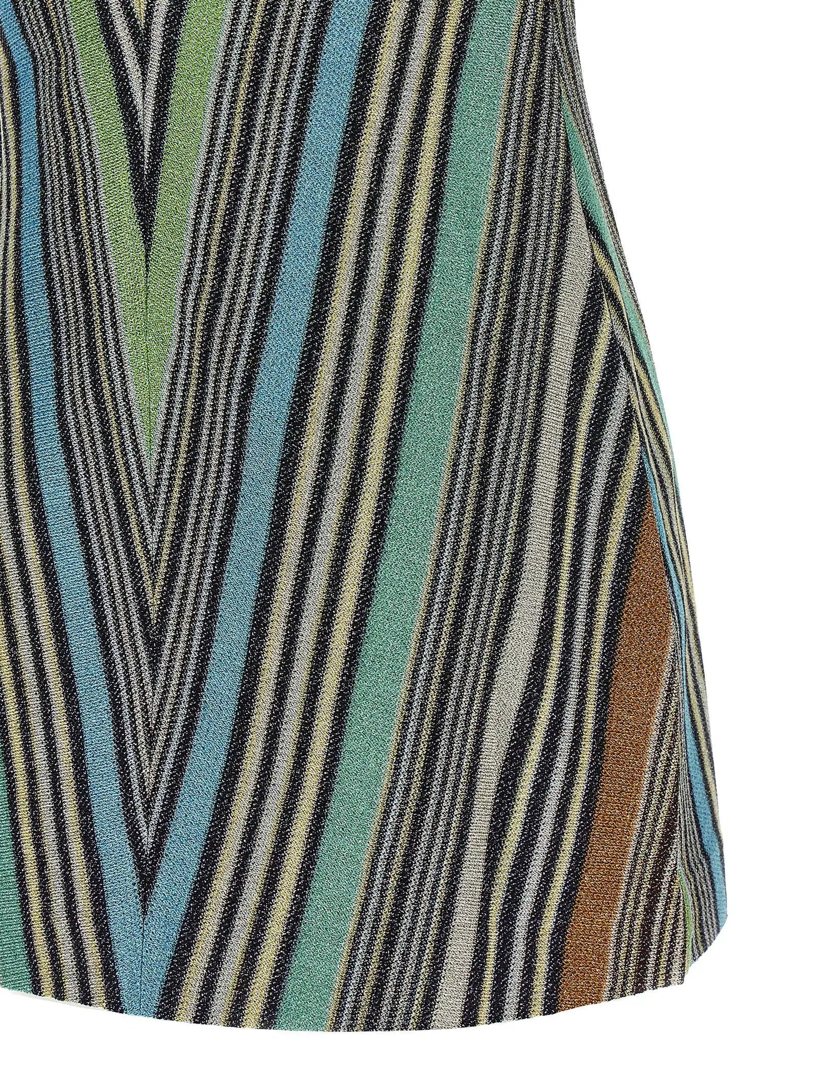 Missoni Multicolor Viscose Short Dress