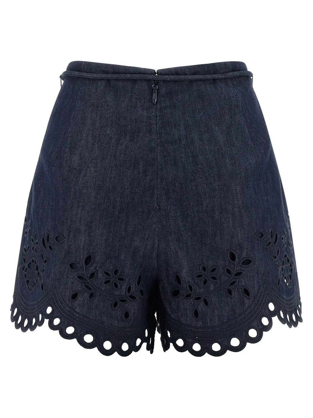 Zimmermann Zimmermann Blue Cotton Bermuda Shorts
