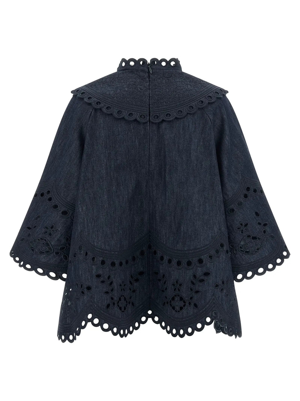 Zimmermann Blue Cotton Blouse