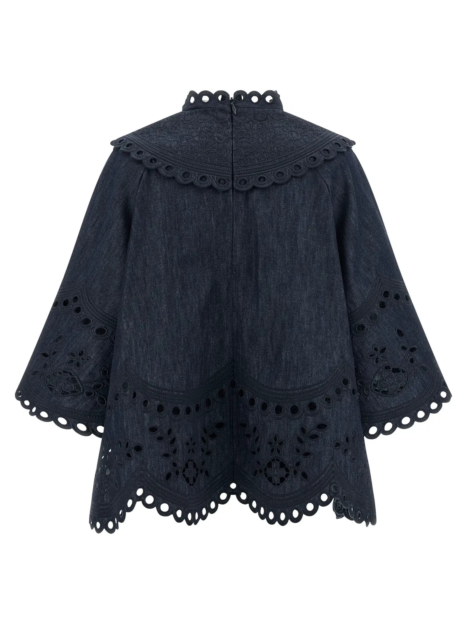 Zimmermann Blue Cotton Blouse