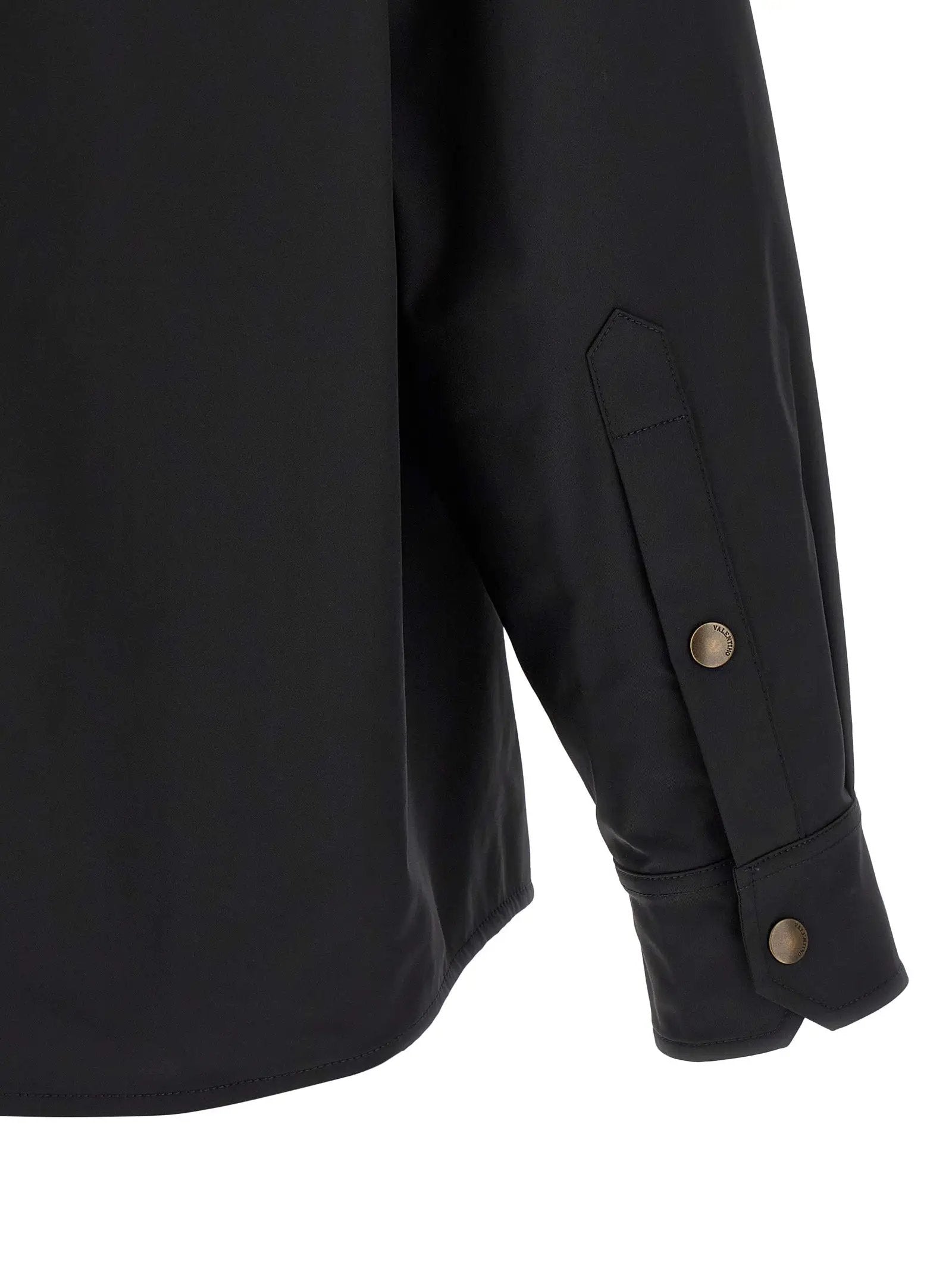 Valentino Garavani Black Polyester Jacket