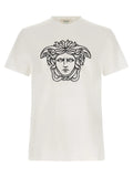 Versace Bicolor Cotton T-Shirt