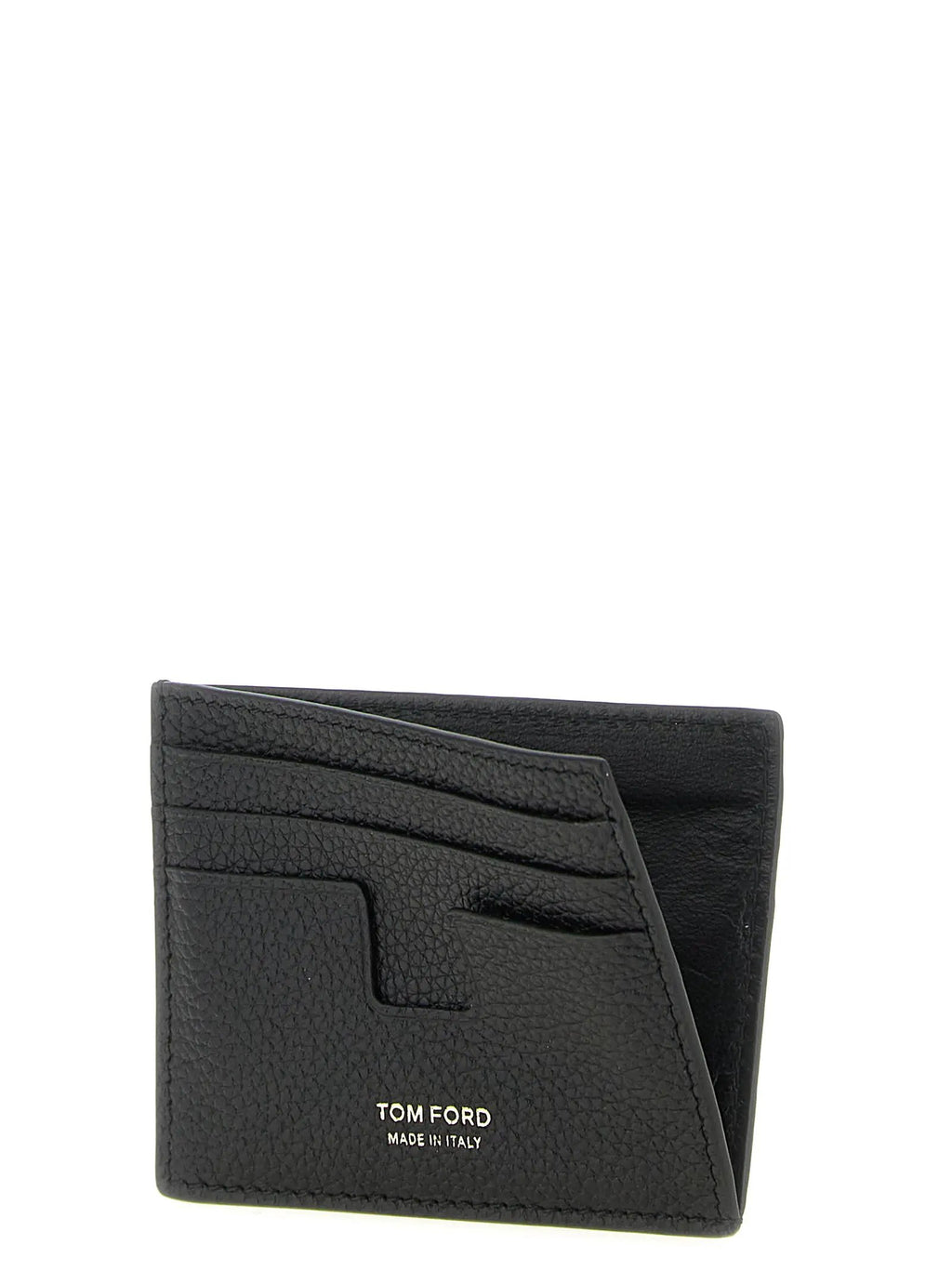 Tom Ford Black Calfskin Cardholder