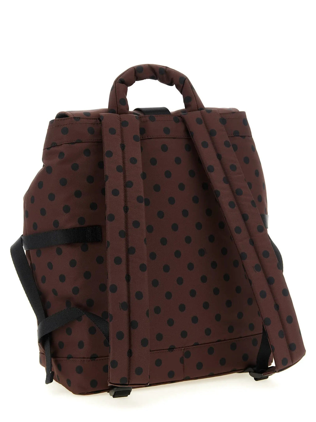 Ganni Brown Recycled Polyamide Backpack