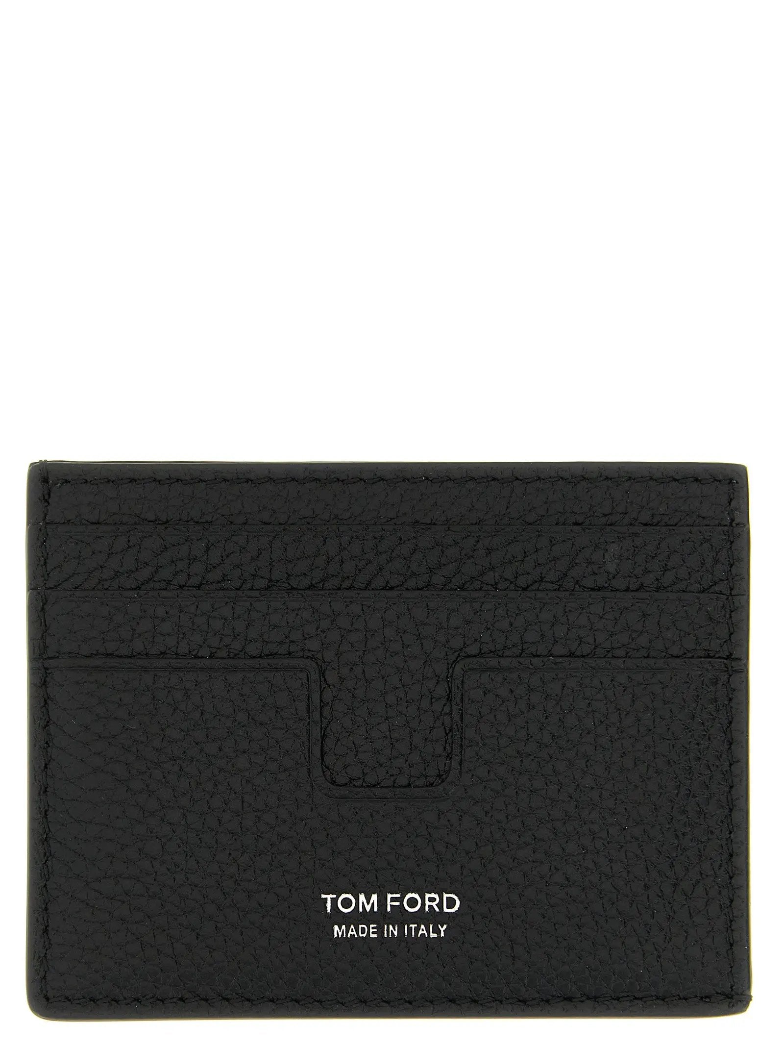 Tom Ford Black Calfskin Cardholder