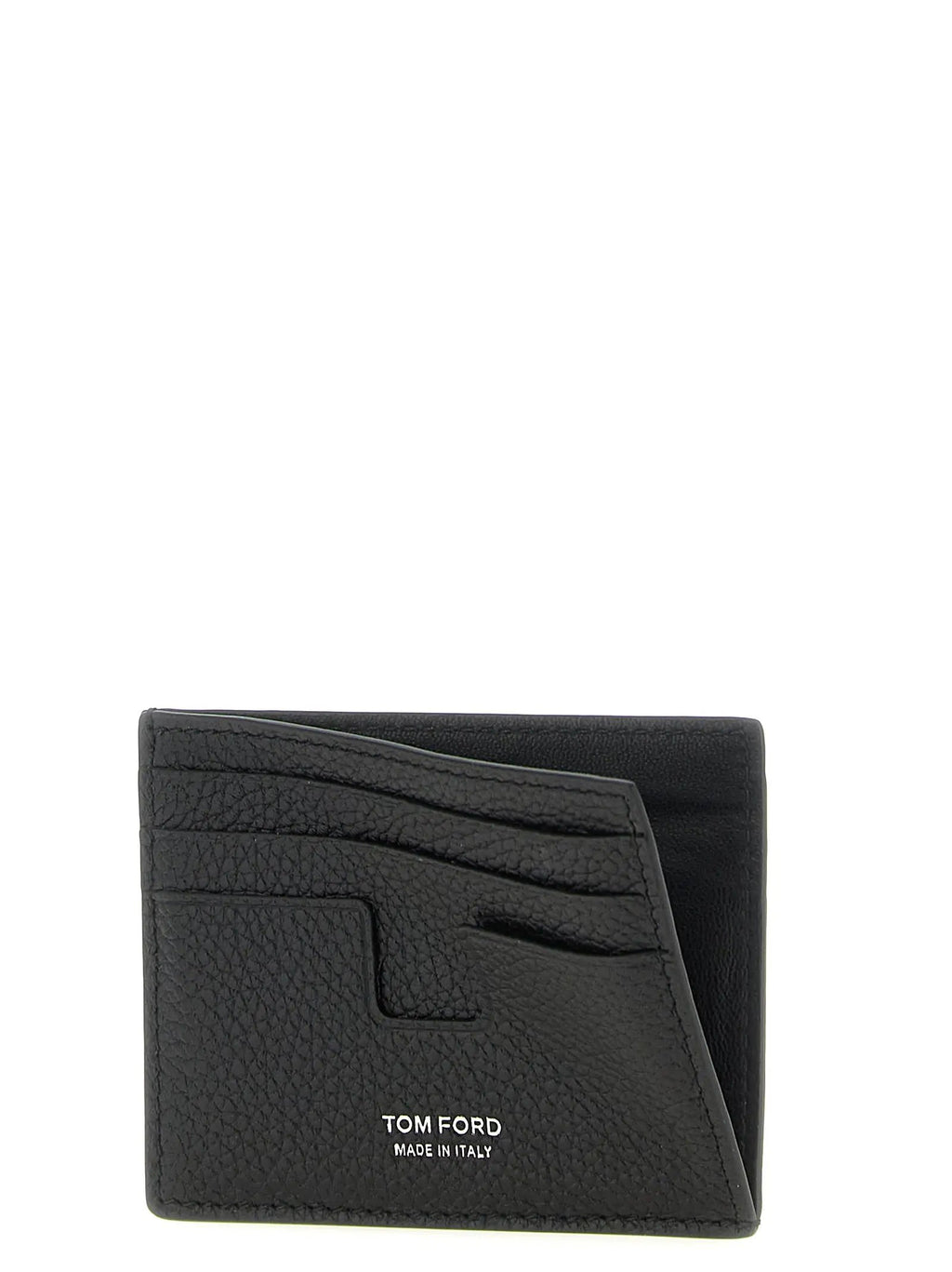 Tom Ford Black Calfskin Cardholder