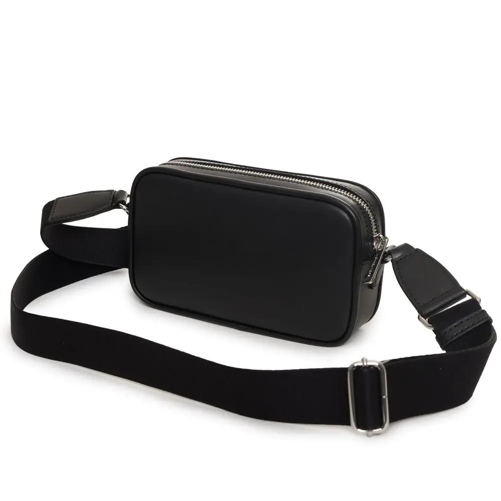 Michael Kors Black Leather Belt Bag