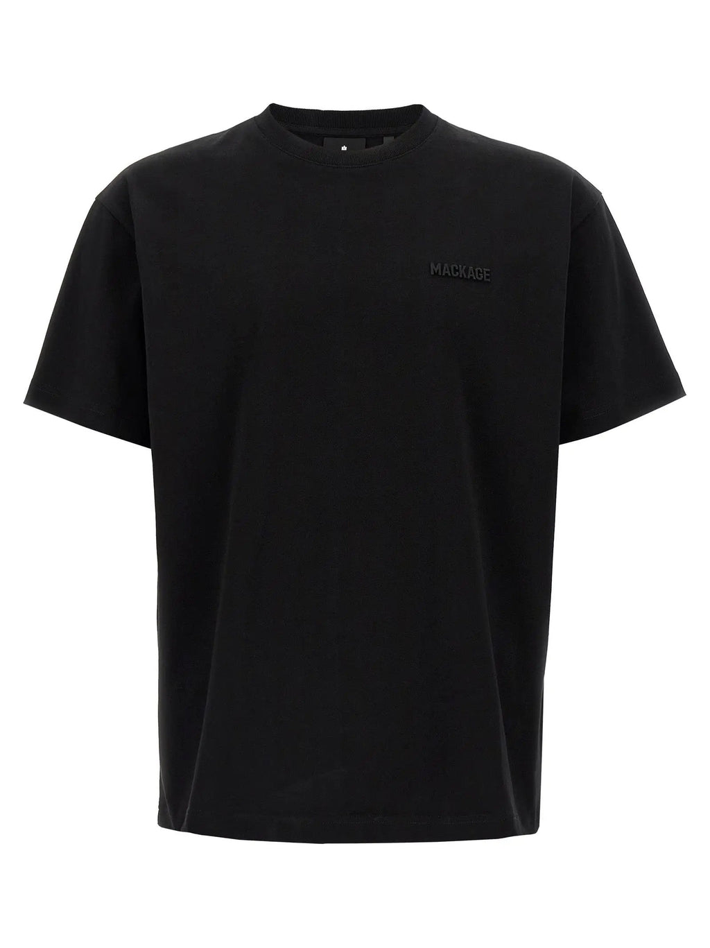 Mackage Black Cotton T-Shirt