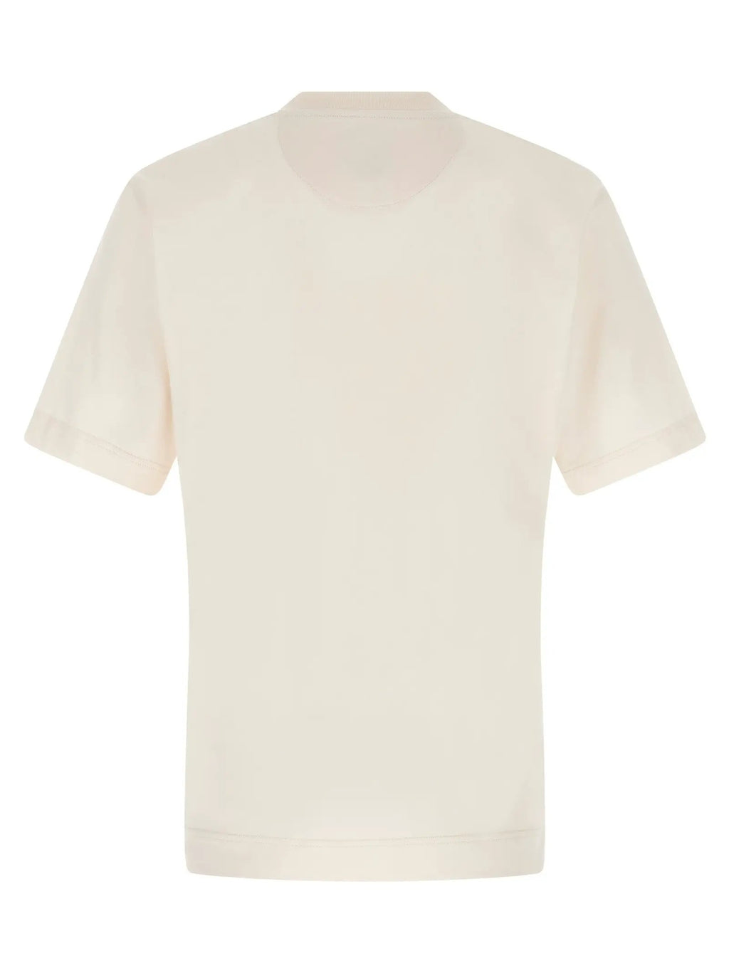Fendi White Cotton T-Shirt