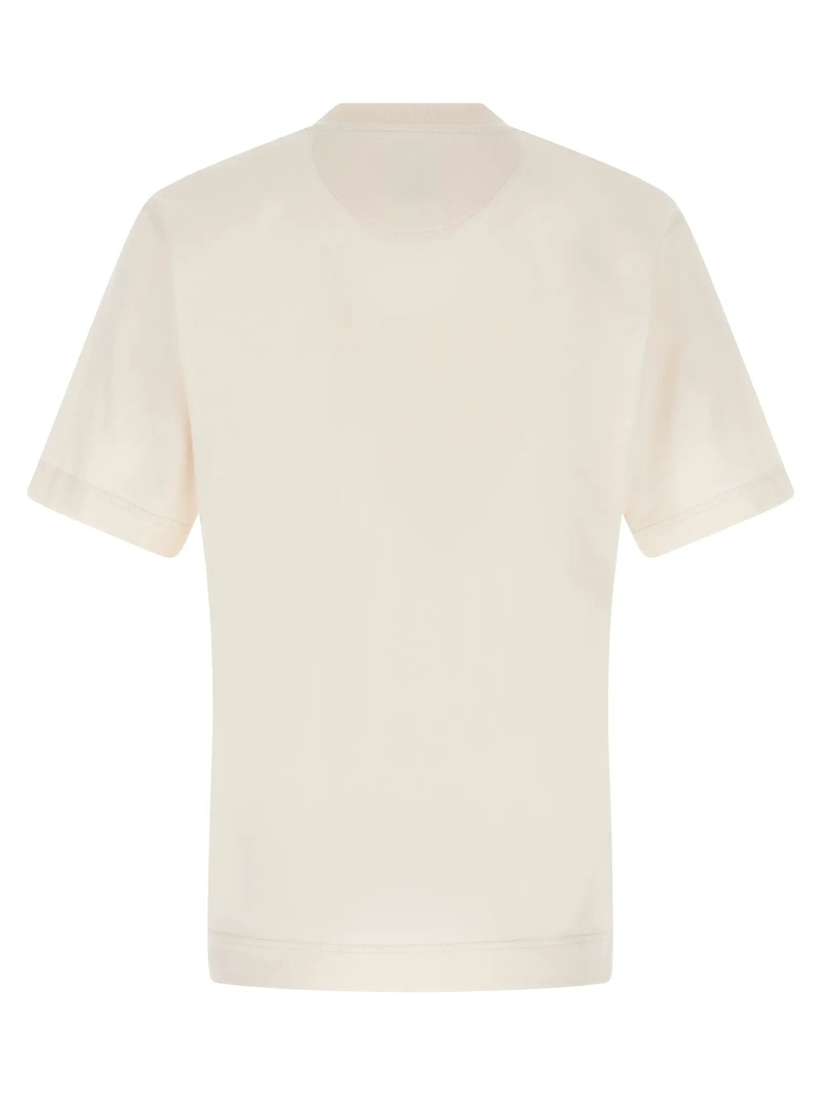 Fendi White Cotton T-Shirt