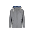 Herno Gray Virgin Wool Shell Jacket
