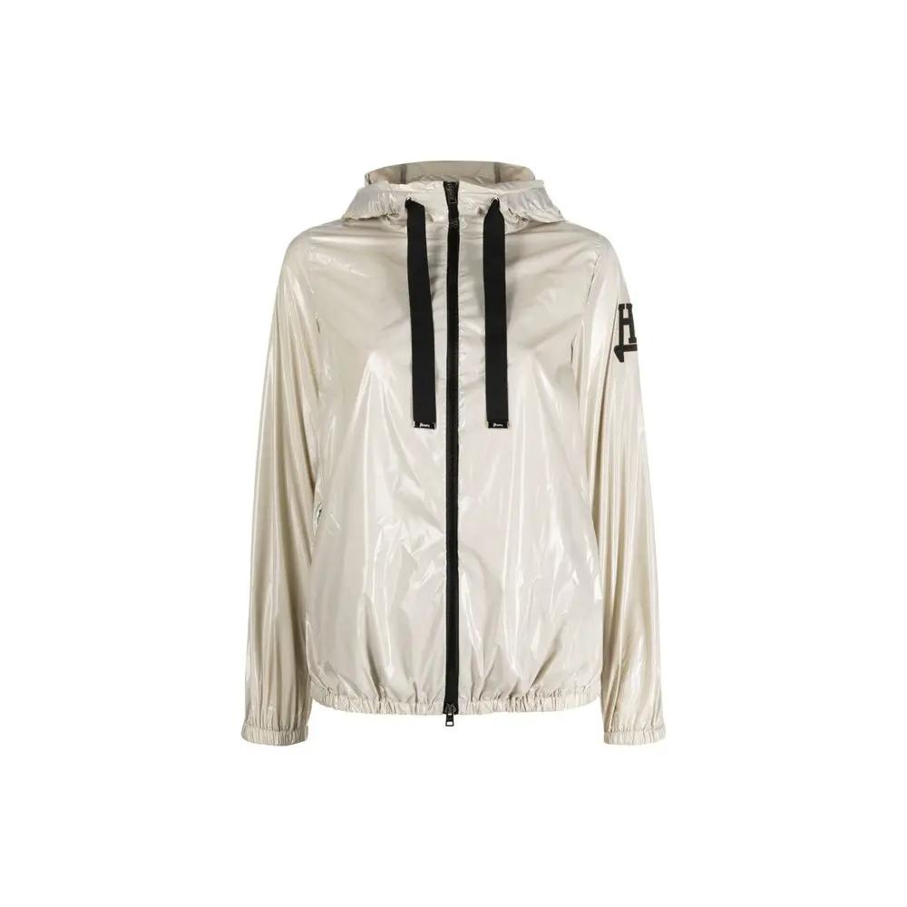 Veste Shell en polyamide beige Herno