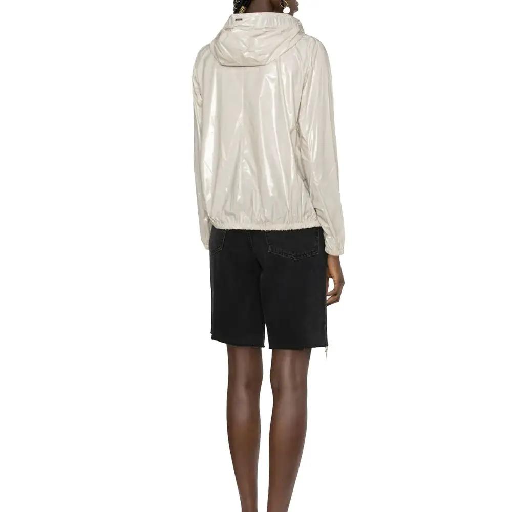 Veste Shell en polyamide beige Herno