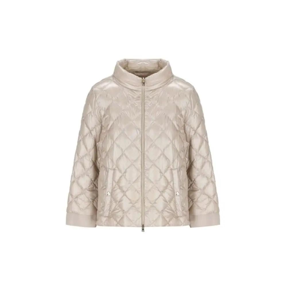 Veste longue en polyamide beige Herno