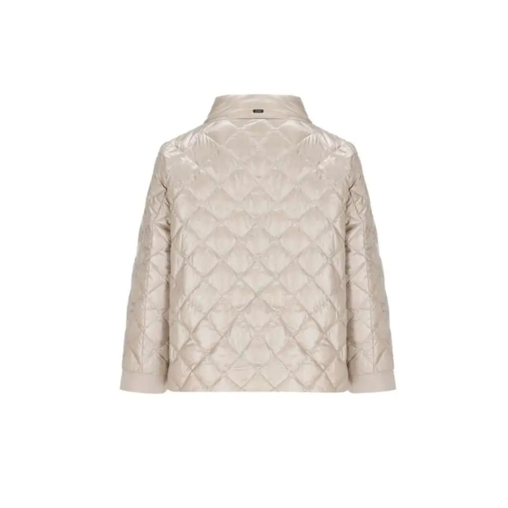 Veste longue en polyamide beige Herno