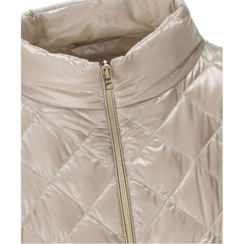 Veste longue en polyamide beige Herno