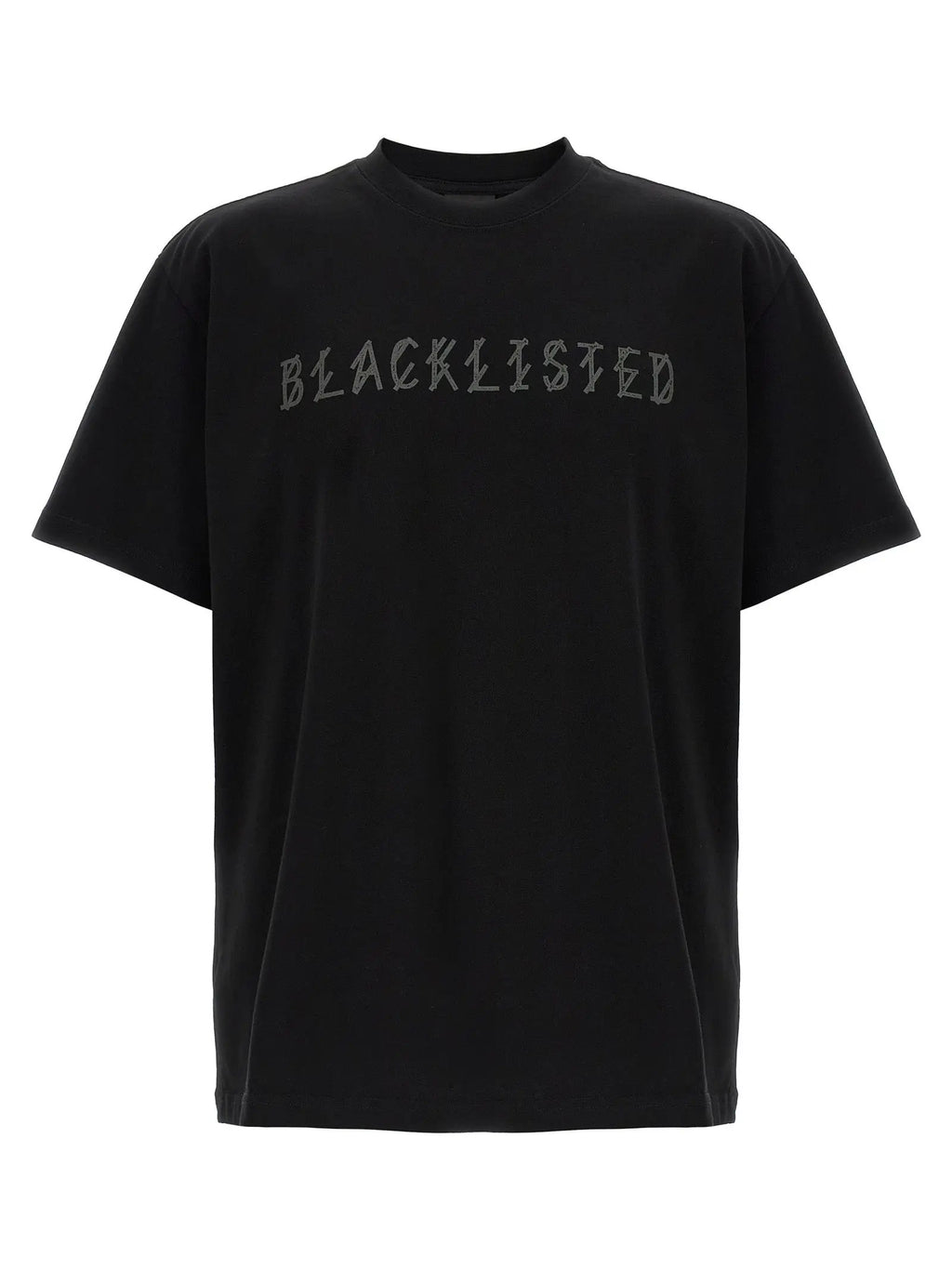 44 Label Group Black Cotton T-Shirt
