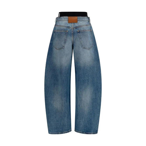Jean Alexander Wang bleu en coton coupe décontractée