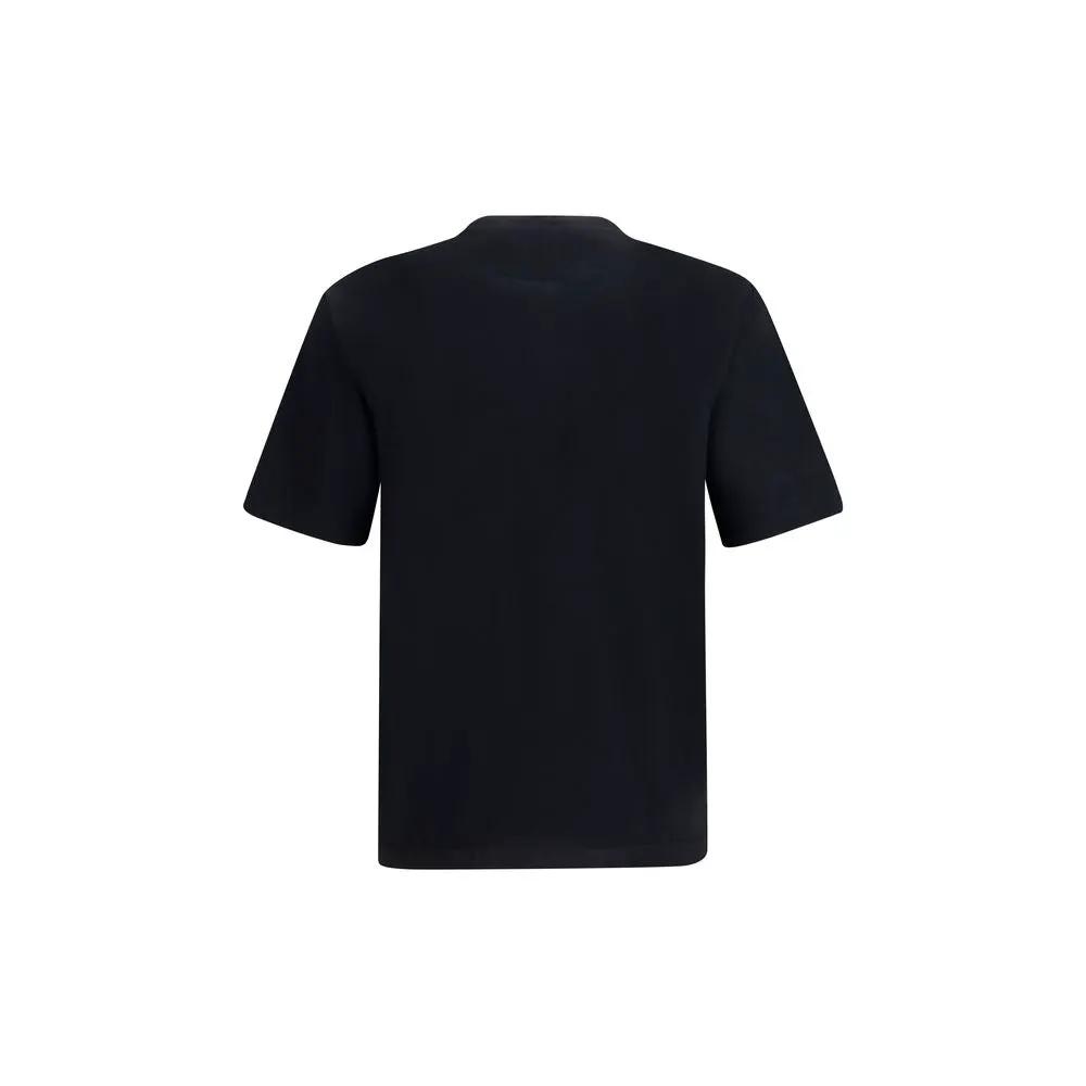 Prada Black Cotton T-Shirt