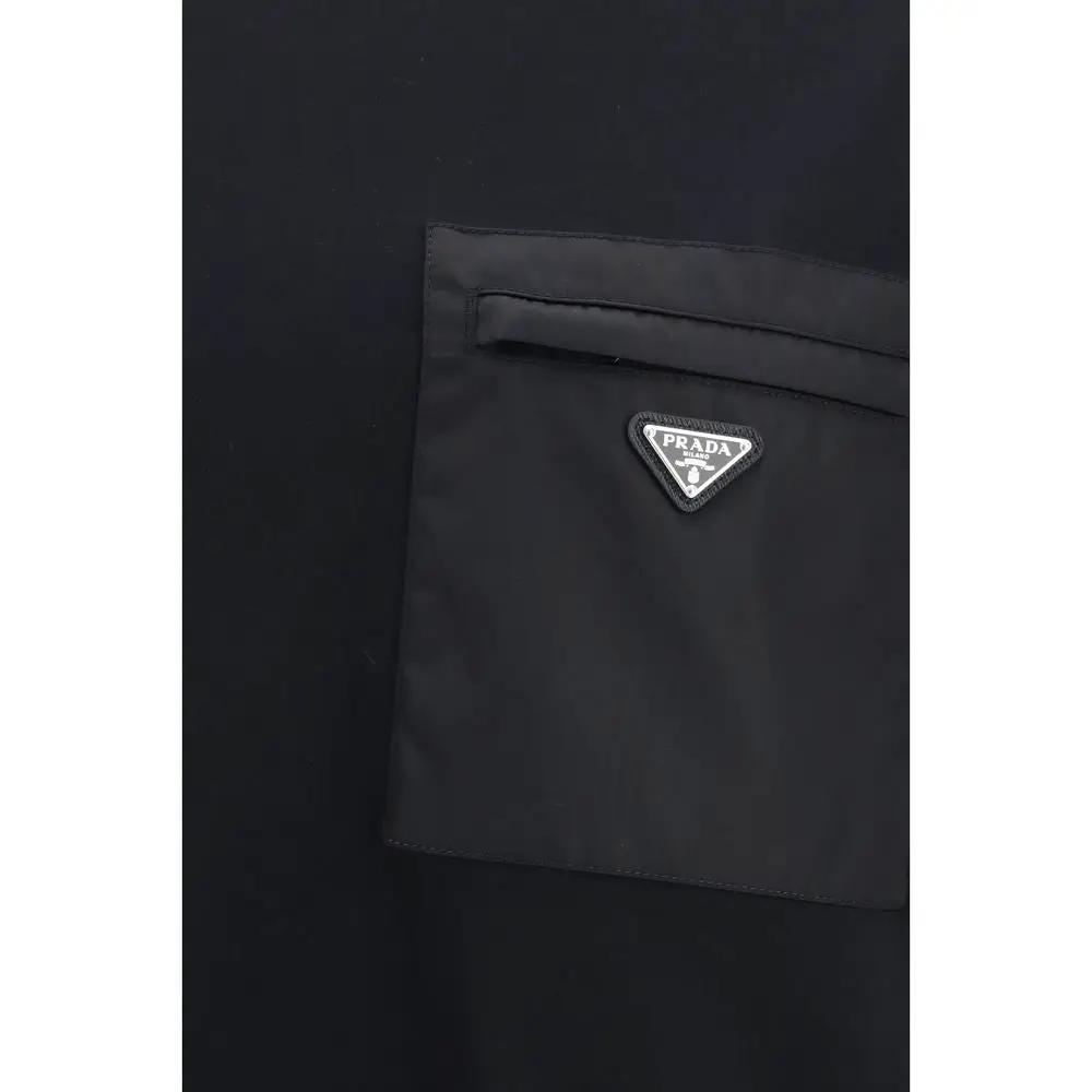 T-shirt Prada en coton noir