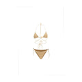 Oséree Gold Polyamide Bikini