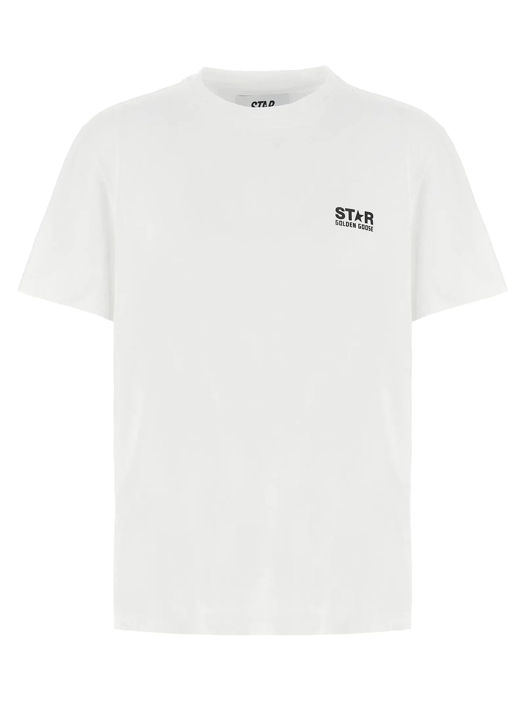 T-shirt bicolore en coton Golden Goose
