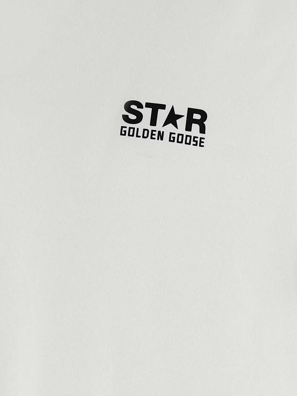 T-shirt bicolore en coton Golden Goose