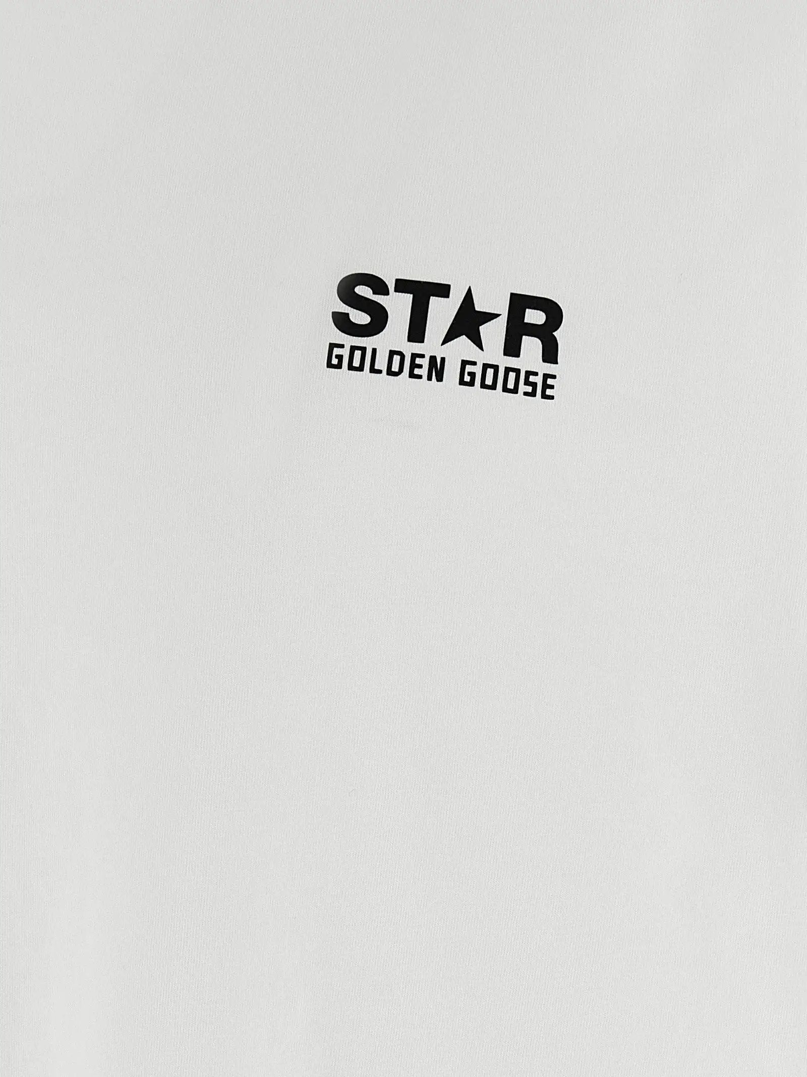 T-shirt bicolore en coton Golden Goose