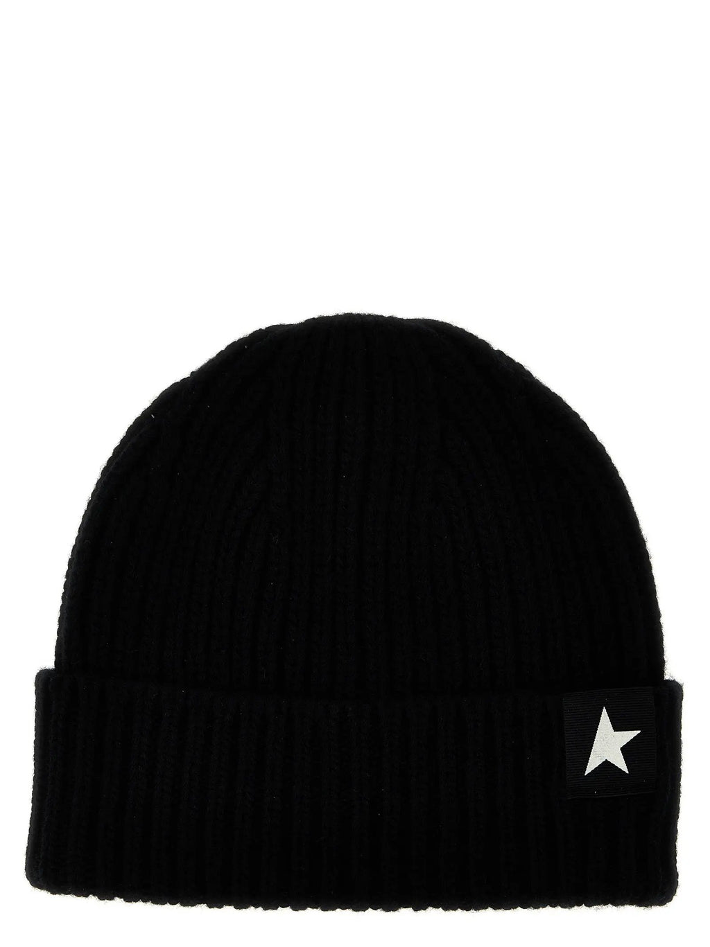 Golden Goose Black Wool Beanie