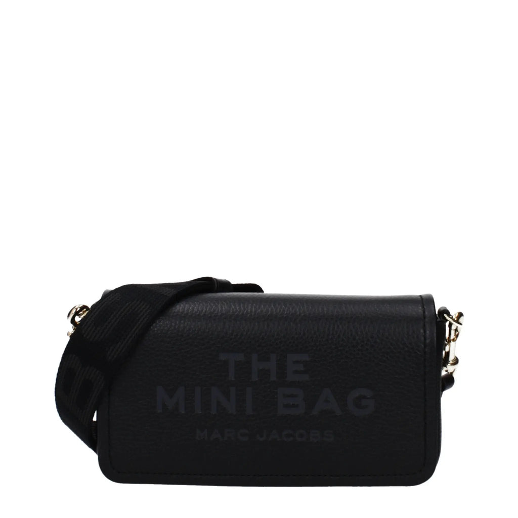 Marc Jacobs Black Leather Crossbody Bag