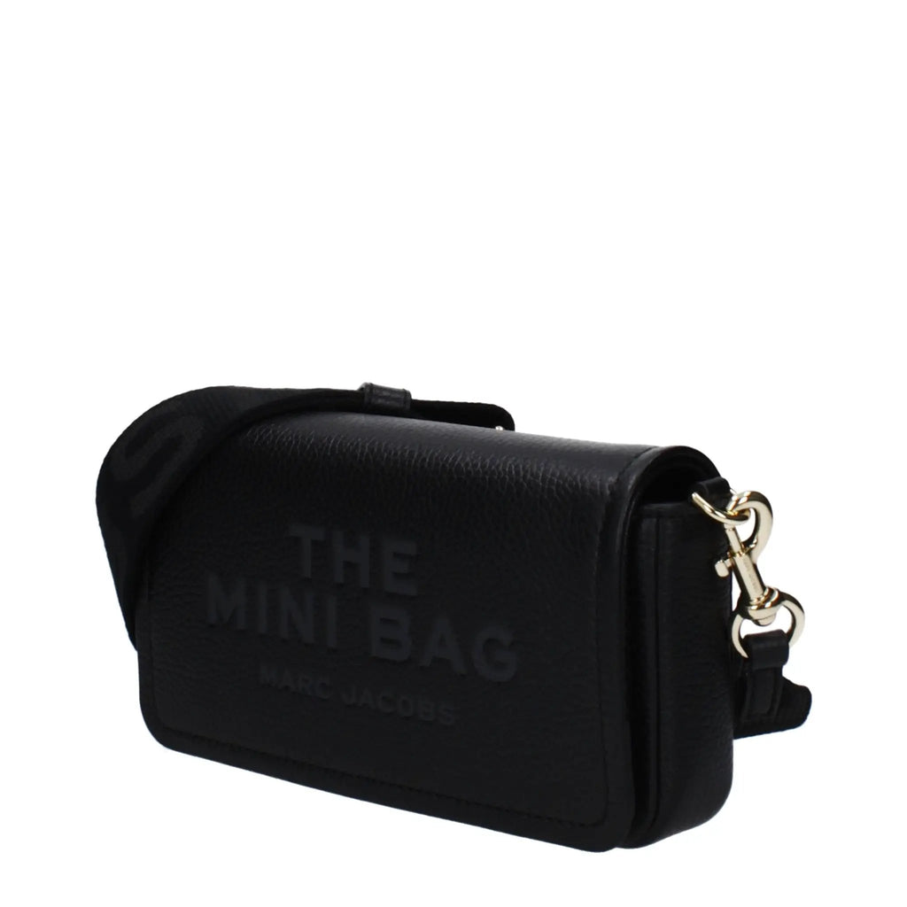 Marc Jacobs Black Leather Crossbody Bag