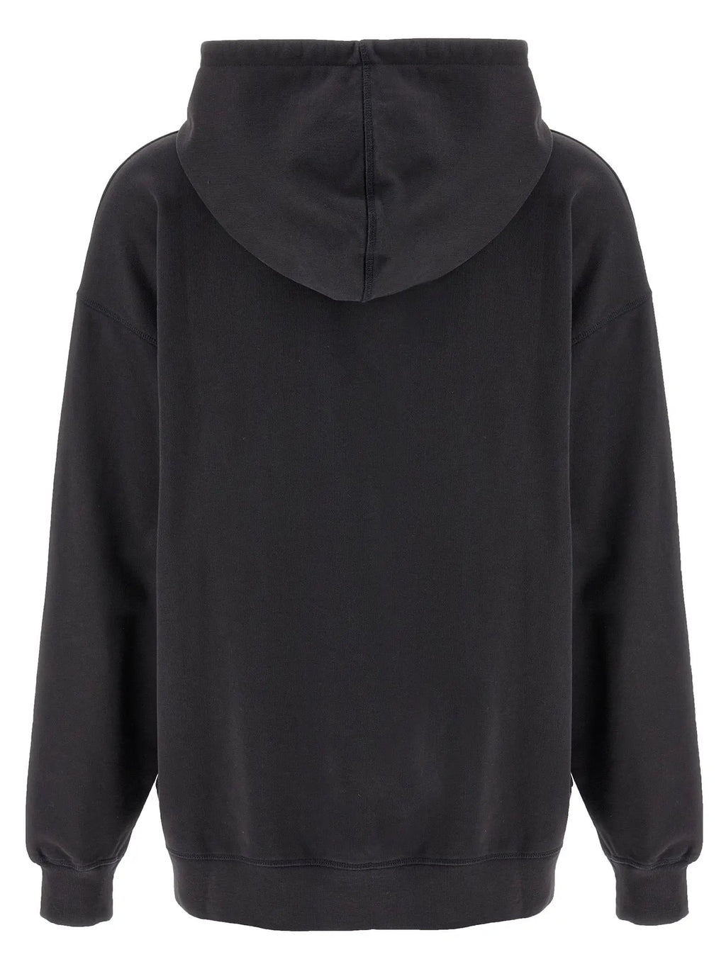 Ganni Gray Organic Cotton Hoodie