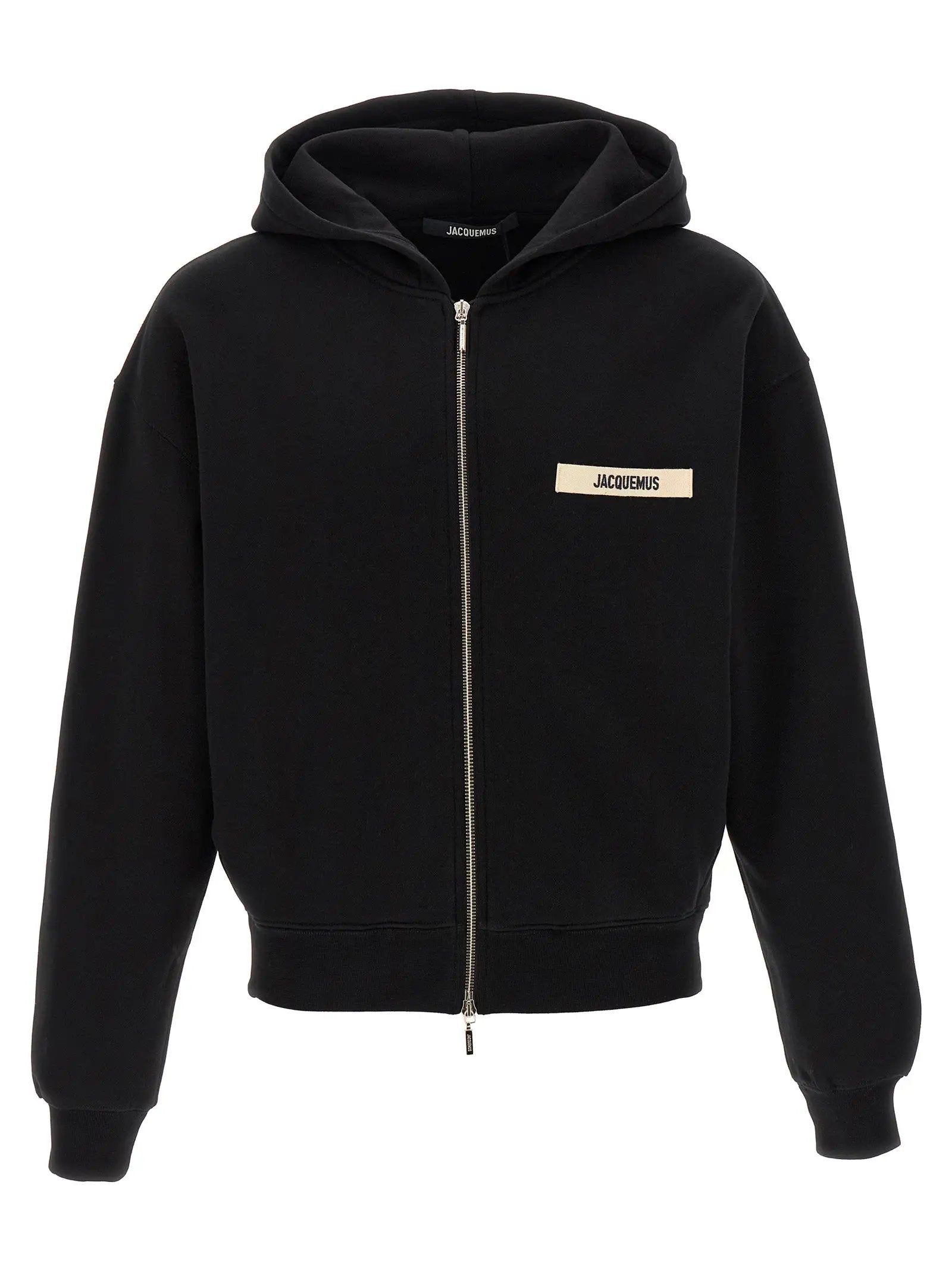Jacquemus Black Cotton Sweatshirt