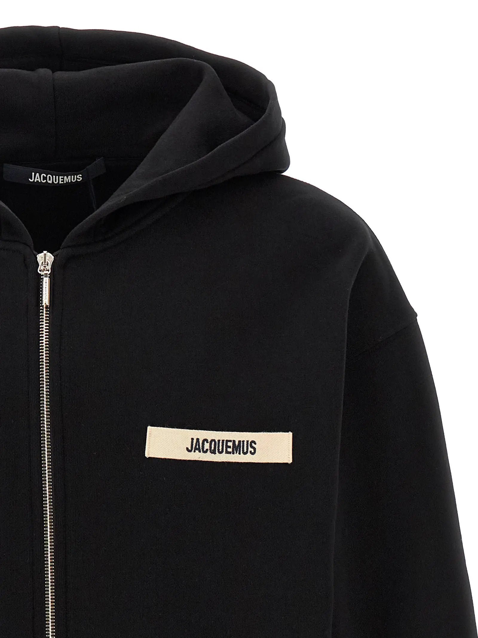 Jacquemus Black Cotton Sweatshirt