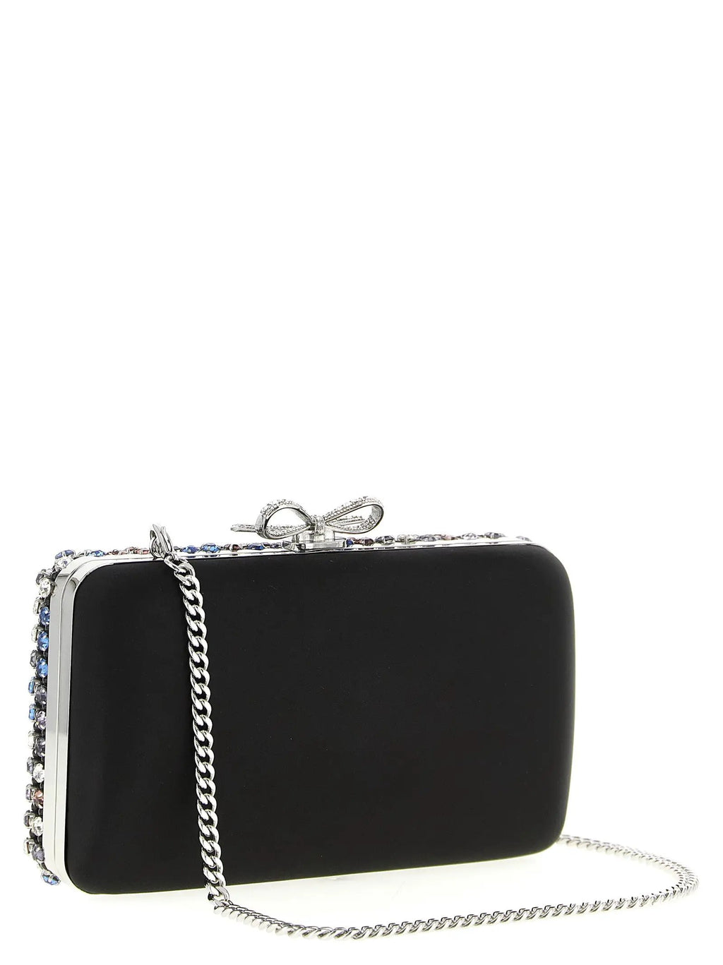 Self-Portrait Multicolor Polyester Clutch Bag