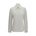 Khaite White Cotton Shirt