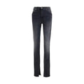 Gucci Black Cotton Skinny Jeans