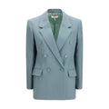 Chloé Bicolor Wool Oves Aries Blazer